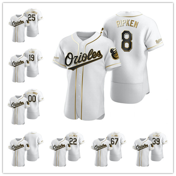 Baltimore Orioles Men Women Youth 19 Chris Davis 16 Trey Mancini White Authentic Golden Edition baseball Jersey, Black
Baltimore Orioles Men Women Youth 19 Chris Davis 16 Trey Mancini White Authentic Golden Edition baseball Jersey, Black