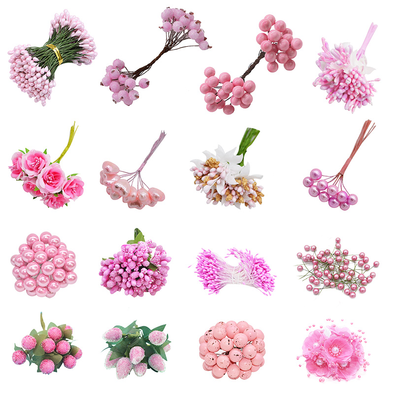 Mix Style Pink Artificial Flower Stamen Cherry Berries Bouquet Wedding Christmas Decoration DIY Wreath Craft Gift Supplies, F14
Mix Style Pink Artificial Flower Stamen Cherry Berries Bouquet Wedding Christmas Decoration DIY Wreath Craft Gift Supplies, F14