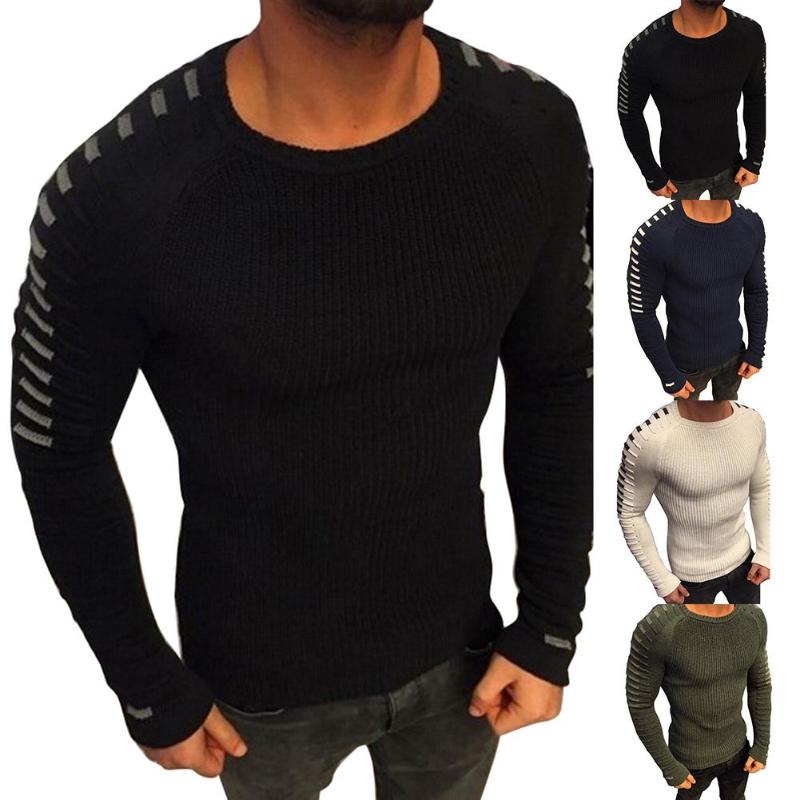 Fashion Men Pleated Sweater Round Neck Long Sleeve Knitwear Slim Pullover Casual Men Sweater 2020 Autumn, White
Fashion Men Pleated Sweater Round Neck Long Sleeve Knitwear Slim Pullover Casual Men Sweater 2020 Autumn, White