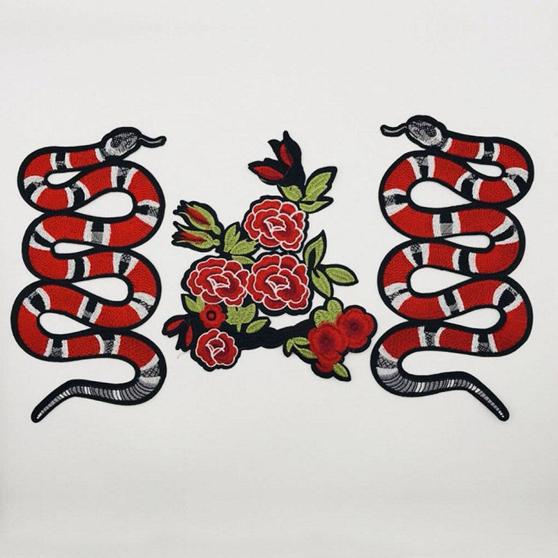 5 pieces New embroidered animal snake DIY clothes patch cloth patches clothing accessories large suit accessories embroidery patches
5 pieces New embroidered animal snake DIY clothes patch cloth patches clothing accessories large suit accessories embroidery patches