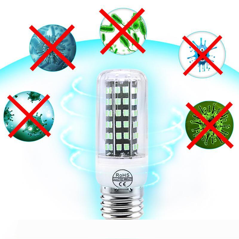 UVC Sterilizer Light Bulb LED E27 Germicidal Lamp LED 110V 220V Ozone Lamp E14 Ultraviolet Lampada LED 72 112leds Disinfect Bacterial
UVC Sterilizer Light Bulb LED E27 Germicidal Lamp LED 110V 220V Ozone Lamp E14 Ultraviolet Lampada LED 72 112leds Disinfect Bacterial