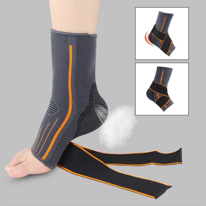 1PC Gym Sprain Prevention Warm Striped Brace Ankle Support Elastic Sports Nylon Running Basketball Magic Sticker Protector Strap, As pic
1PC Gym Sprain Prevention Warm Striped Brace Ankle Support Elastic Sports Nylon Running Basketball Magic Sticker Protector Strap, As pic