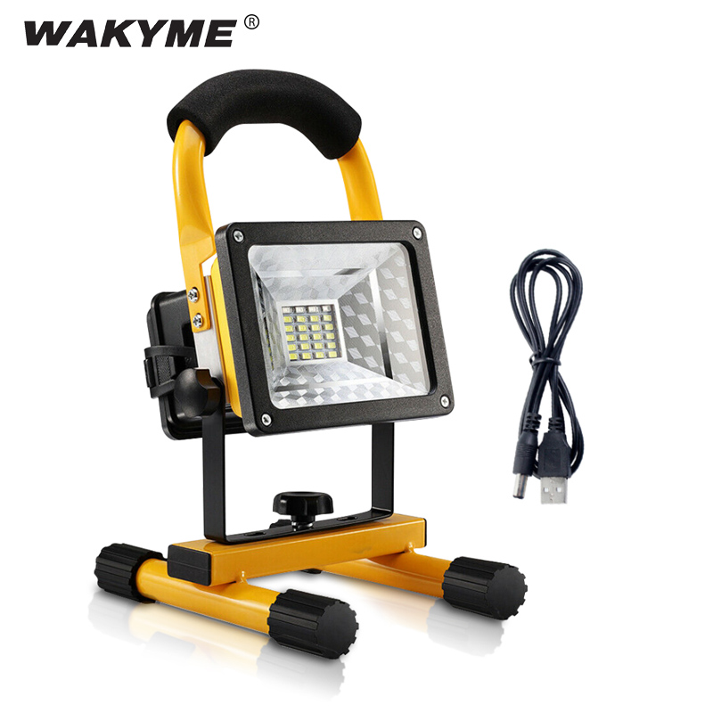 WAKYME 30W COB Work Lamp LED Garden Light Portable Outdoor Floodlight Rechargeable Camping Light Rotatable Spotlight Searchlight
WAKYME 30W COB Work Lamp LED Garden Light Portable Outdoor Floodlight Rechargeable Camping Light Rotatable Spotlight Searchlight