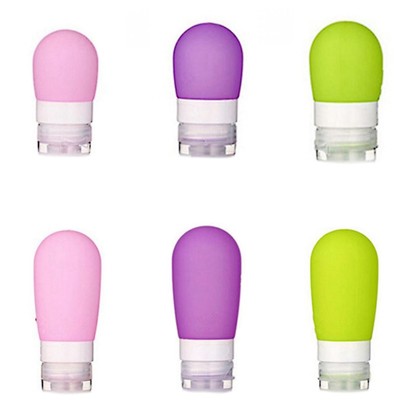 Cute Round Empty Silicone Travel Packing Bottle Press Bottle for Lotion Shampoo Bath, 80ML Pink
Cute Round Empty Silicone Travel Packing Bottle Press Bottle for Lotion Shampoo Bath, 80ML Pink