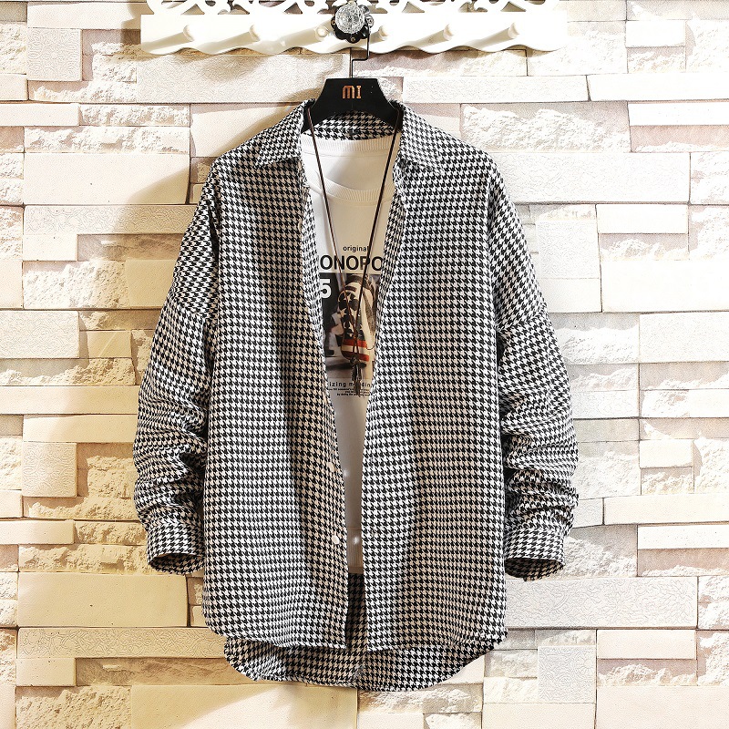 Mens Plaid Shirts Long Sleeve Harajuku Streetwear Shirt Leisure Design Social Shirts 100%Cotton Slim Fit Jacket Plus Size, Pink
Mens Plaid Shirts Long Sleeve Harajuku Streetwear Shirt Leisure Design Social Shirts 100%Cotton Slim Fit Jacket Plus Size, Pink