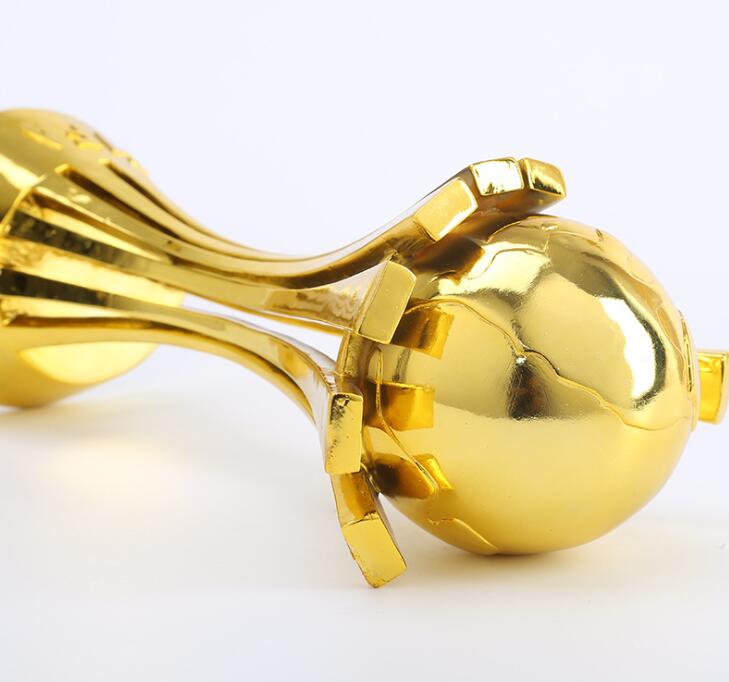 New Club World Trophy Soccer Resin Crafts Cup football Fans for Collections and Souvenir Size 41.5 cm