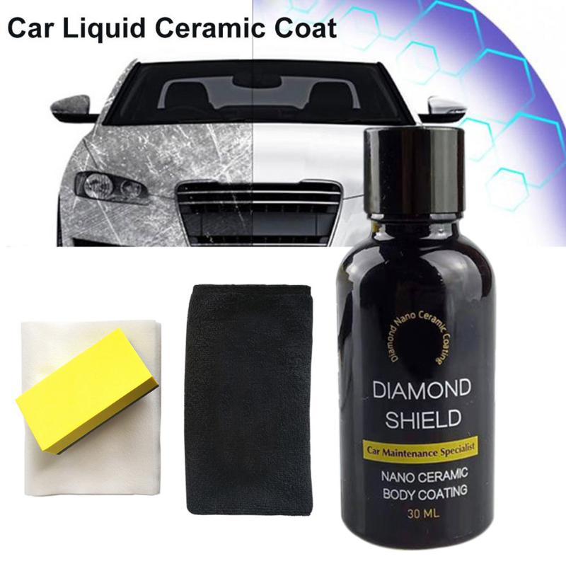 Automotive Nano Coating Liquid Ceramic Spray Coating Car Polish Spray Sealant Top Coat Quick NanoCoating 30ML Car Wax12914900
