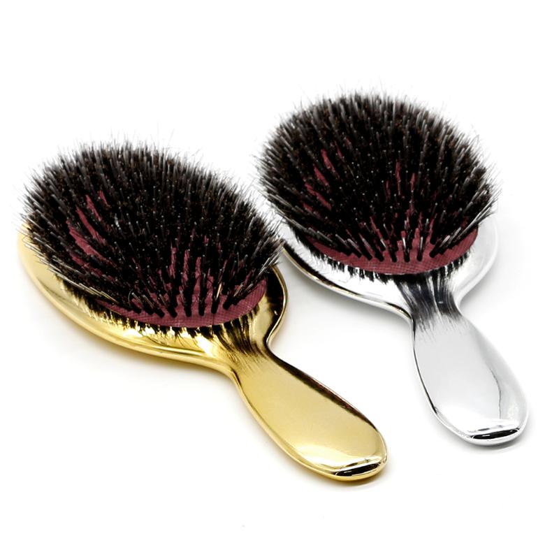 New Arrival Fashion Style Paddle Brush Smooth Surface Streamline Handle Hairdressing Brush Big Cushion Boar Bristle Massage Comb
New Arrival Fashion Style Paddle Brush Smooth Surface Streamline Handle Hairdressing Brush Big Cushion Boar Bristle Massage Comb