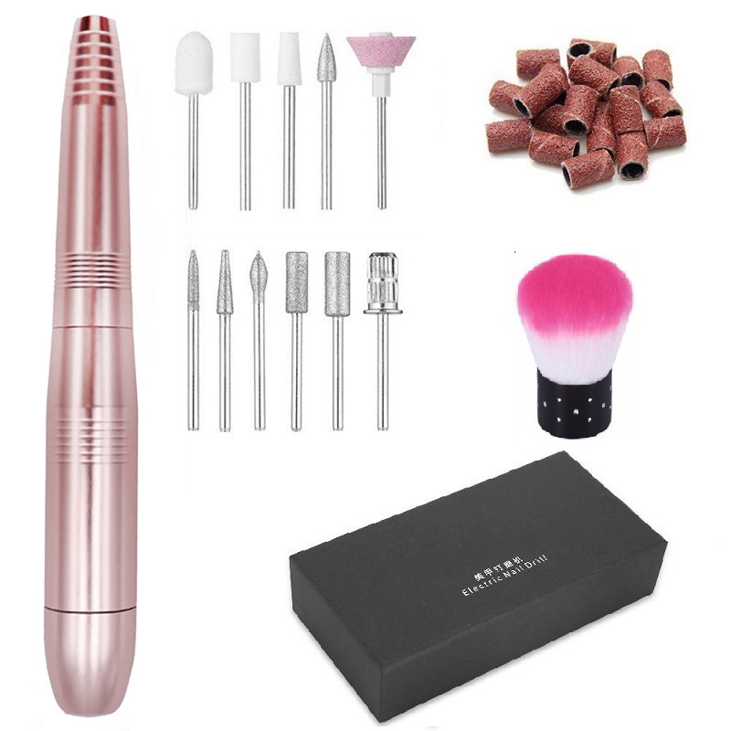 4 Colors Electric Manicure Pedicure Kit Nail Drill Polishing Tools Set 11 Polishing Heads Nail Art Tools TSLM1
4 Colors Electric Manicure Pedicure Kit Nail Drill Polishing Tools Set 11 Polishing Heads Nail Art Tools TSLM1