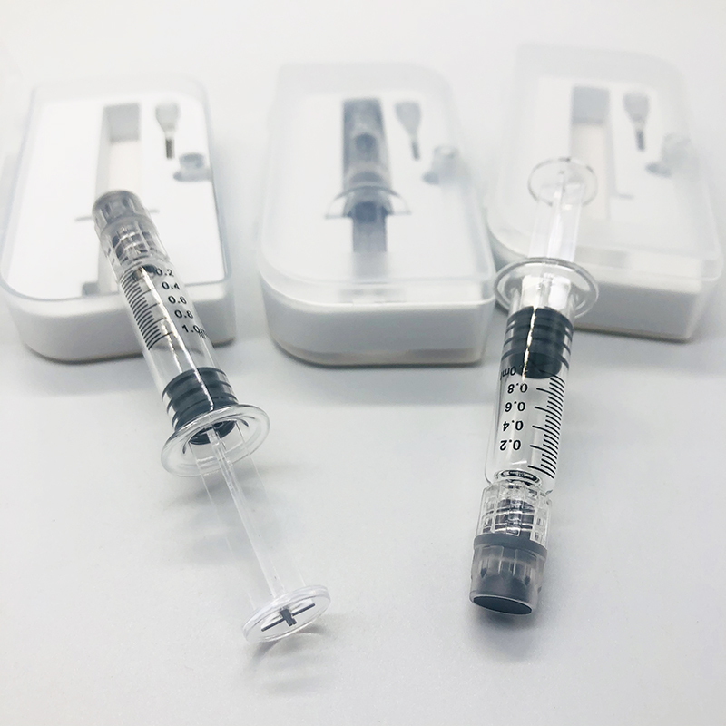 High Quality Glass Syringes Lure Lock 1ml Case Packaging 510 Oil Vaporizer Storage Custom Stickers Heat Resistant Borosilicate Glass Syringe
High Quality Glass Syringes Lure Lock 1ml Case Packaging 510 Oil Vaporizer Storage Custom Stickers Heat Resistant Borosilicate Glass Syringe