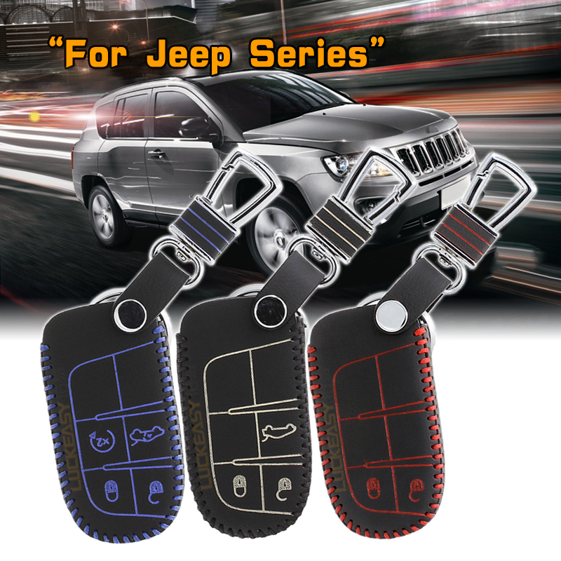 leather car key cover for jeep Renegade Patriot Cherokee Wrangler Grand Cherokee Compass 2014 2015 2016 2017 key2a, Sky blue
leather car key cover for jeep Renegade Patriot Cherokee Wrangler Grand Cherokee Compass 2014 2015 2016 2017 key2a, Sky blue
