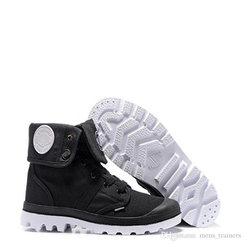 Newest Palladium Martens Boots for Women Men Classic Triple White Black Winter Boot womens Trainers mens Army Green Ankle Booties