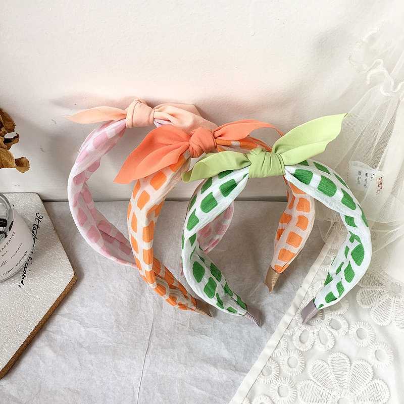 Fashion Lovely Plaid Bow Hairbands For Kids Vintage Hair Accessories Girls Headwear Spring Hair Band Girl's Headband 2020 New
Fashion Lovely Plaid Bow Hairbands For Kids Vintage Hair Accessories Girls Headwear Spring Hair Band Girl's Headband 2020 New