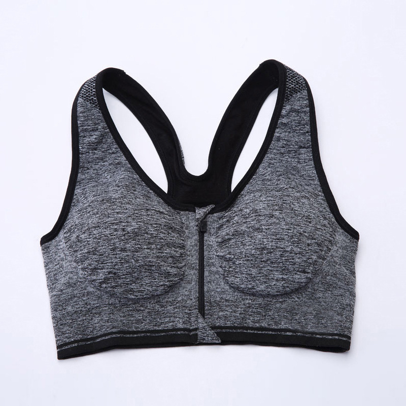 Women Front Zipper Push Up Sports Bras Padded Wirefree Shockproof Gym Athletic Running Active bra Yoga Vest Sports Bra Tops 2020, Blue
Women Front Zipper Push Up Sports Bras Padded Wirefree Shockproof Gym Athletic Running Active bra Yoga Vest Sports Bra Tops 2020, Blue