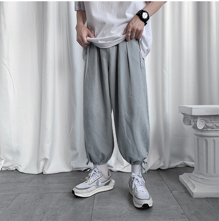 Loose Luminous Casual Pants 2020 Summer Letter Printed Wide Leg Nine Points Pants Loose Beam Feet Harem Sweatpants Men, Black
Loose Luminous Casual Pants 2020 Summer Letter Printed Wide Leg Nine Points Pants Loose Beam Feet Harem Sweatpants Men, Black