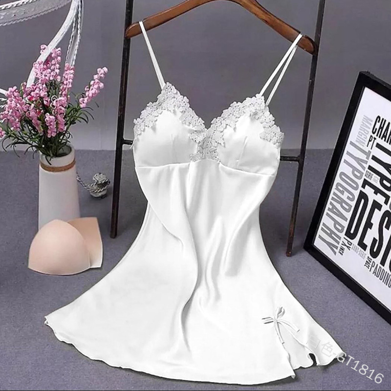 WEPBEL Night Dress Nightgowns Sleepshirts Women Sexy Lingerie Uniform Lace Strap Mini Dress, Black
WEPBEL Night Dress Nightgowns Sleepshirts Women Sexy Lingerie Uniform Lace Strap Mini Dress, Black