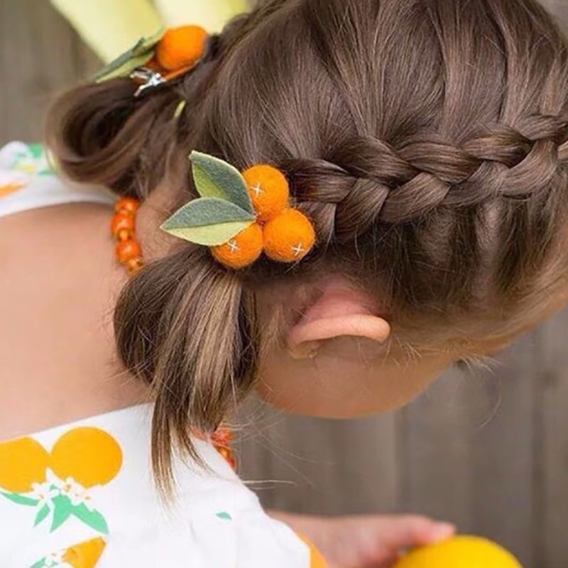 NEW Fashion Baby Girls Hair Accessories Cute Clips Fruit Orange Design Hairpin Children Hairpin Princess Hair Accessories, A1
NEW Fashion Baby Girls Hair Accessories Cute Clips Fruit Orange Design Hairpin Children Hairpin Princess Hair Accessories, A1