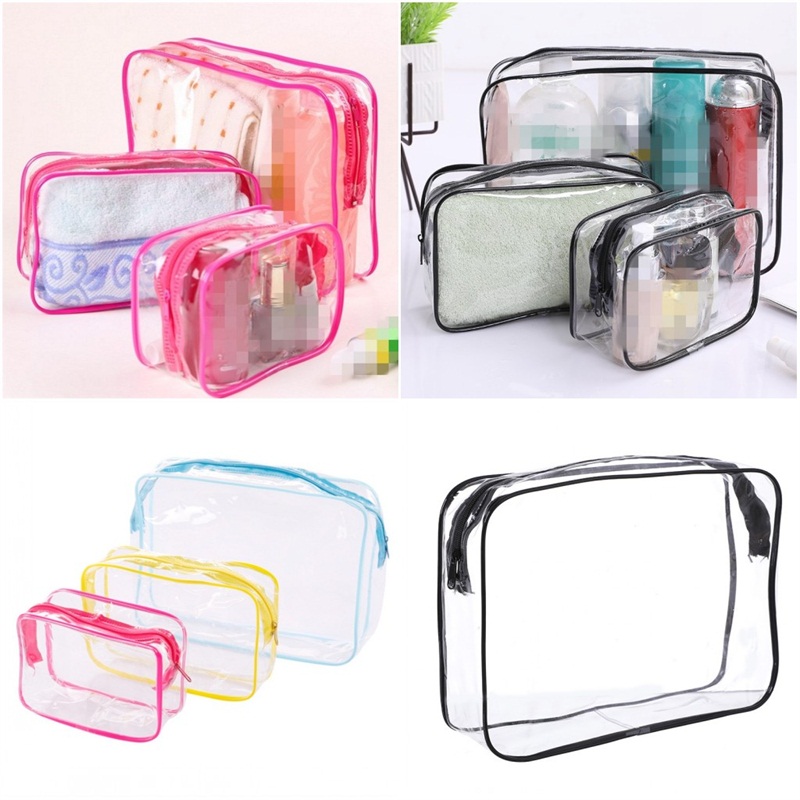 New Transparent Make Up Organizer Bath Wash Bags Storage Bag Zipper Various Color Specifications Convenient Water Proofing 1 7yk D2
New Transparent Make Up Organizer Bath Wash Bags Storage Bag Zipper Various Color Specifications Convenient Water Proofing 1 7yk D2
