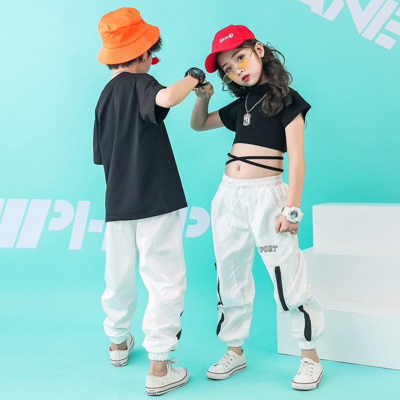 Kids Hip Hop Dance Costumes Cropped Tops T Shirts Pants Girls Boys Jazz Clothing Children Street Dancing Stage Performance Wear, Girl tops
Kids Hip Hop Dance Costumes Cropped Tops T Shirts Pants Girls Boys Jazz Clothing Children Street Dancing Stage Performance Wear, Girl tops