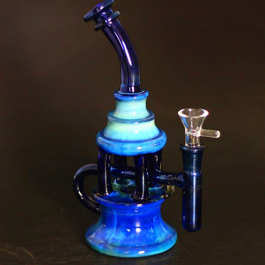 9inch Silver Fumed Glass Bong Dab Rig Water Pipes Recycler bubbler with glass bowl oil rig glass pipe smoke accessory
9inch Silver Fumed Glass Bong Dab Rig Water Pipes Recycler bubbler with glass bowl oil rig glass pipe smoke accessory