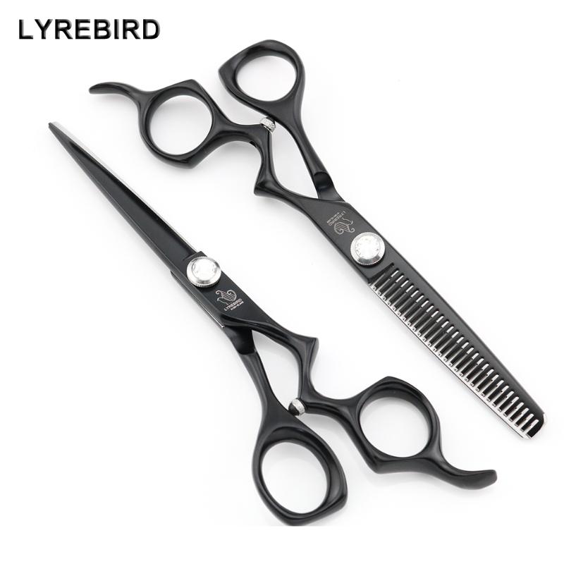 Hair scissors 6 INCH Black Japan hairdressing scissors Professional hair shears White stone Lyrebird HIGH CLASS NEW
Hair scissors 6 INCH Black Japan hairdressing scissors Professional hair shears White stone Lyrebird HIGH CLASS NEW