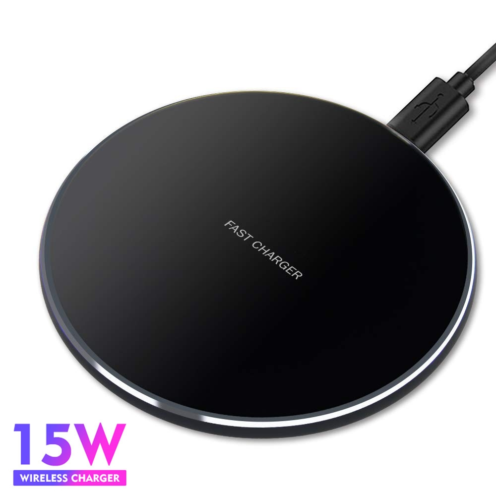 15W Qi Wireless Charger For iPhone 11 Pro X XS Max XR 8 Plus Wireless Charging Pad For Samsung S20 Ultra S10 Plus
15W Qi Wireless Charger For iPhone 11 Pro X XS Max XR 8 Plus Wireless Charging Pad For Samsung S20 Ultra S10 Plus