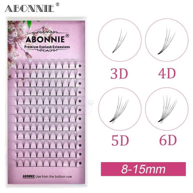 Abonnie 12rows lashes 3d/4d/5d/6d short root pre made fans russian volume lash pre made fans eyelash extensions 0.07/0.10 C/D
Abonnie 12rows lashes 3d/4d/5d/6d short root pre made fans russian volume lash pre made fans eyelash extensions 0.07/0.10 C/D
