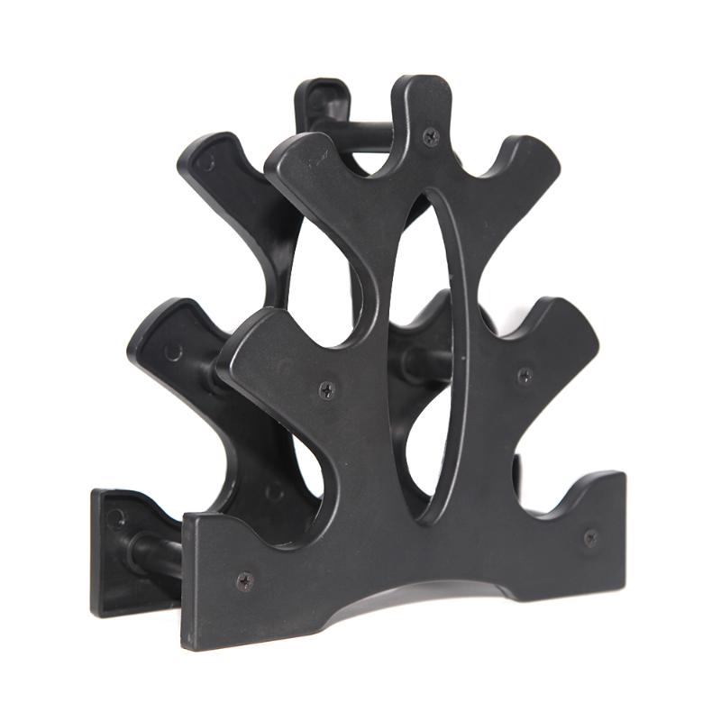 DMAR Dumbbells Rack Bracket Holder For Household For Fitness Home PVC Small Women Men Crossfit Body Building Exercise Equipment