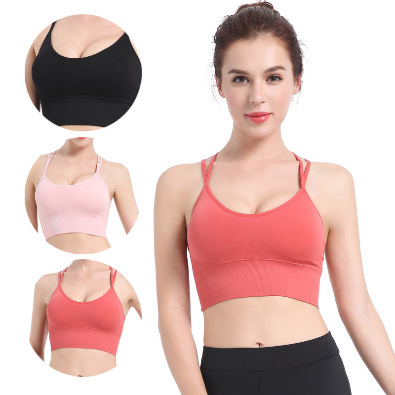 Pink Sports Bra Padded Yoga Bra Bralette Brassiere Sport Top Fitness Gym Running Crop Top Women Bras For Women Sport Bh, A5
Pink Sports Bra Padded Yoga Bra Bralette Brassiere Sport Top Fitness Gym Running Crop Top Women Bras For Women Sport Bh, A5