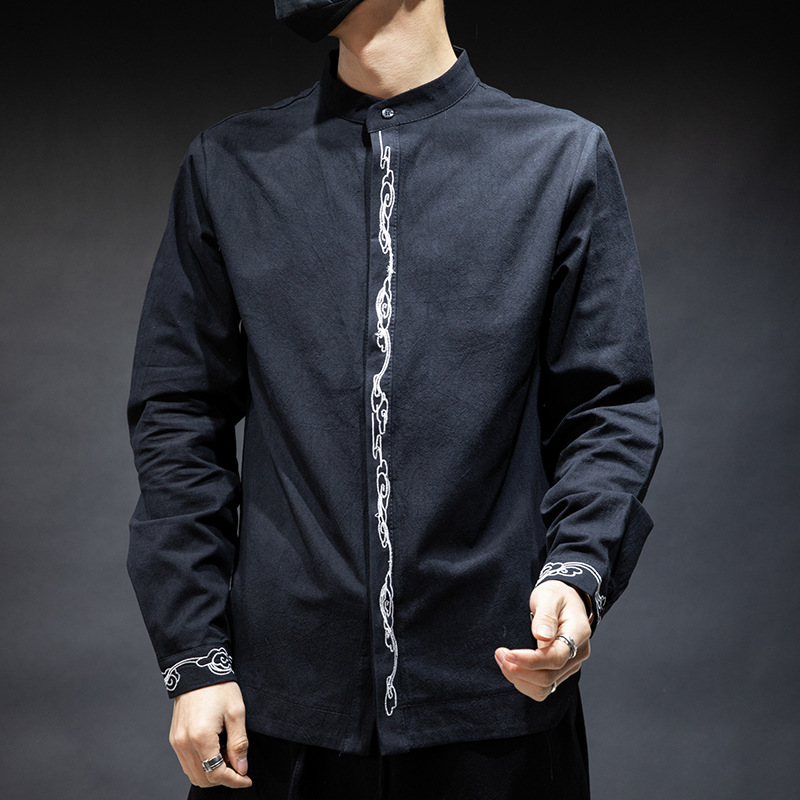 Tradictional Chinese Clothing For Men Cotton Linen Long Sleeve Casual Mandarin Collar Shirts Tang Suit Style Tops
Tradictional Chinese Clothing For Men Cotton Linen Long Sleeve Casual Mandarin Collar Shirts Tang Suit Style Tops