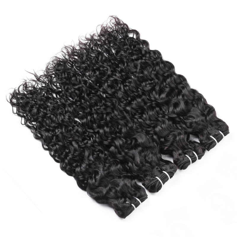 ishow brazilian water wave bundles 4pcs with 24 lace closure human hair bundles with closure wholesale brazilian hair weave peruvian