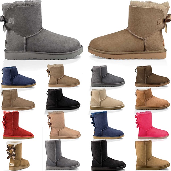 Newest Boots Australia Classic Short Bow Ankle Knee Black Red Brown Blue Winter Snow Womens Boot Keep Warm Size 36-41, Beige 36-41
Newest Boots Australia Classic Short Bow Ankle Knee Black Red Brown Blue Winter Snow Womens Boot Keep Warm Size 36-41, Beige 36-41