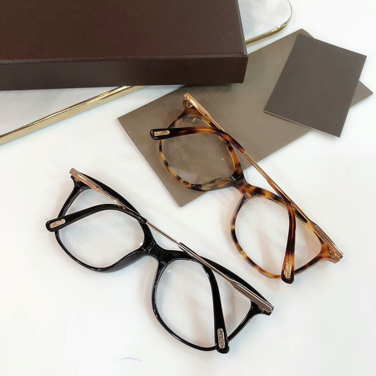 2020 Newest FT5510 concise norble female ultralight fashion design glasses frame Italy-imported plank full-set case wholesale freeshipping