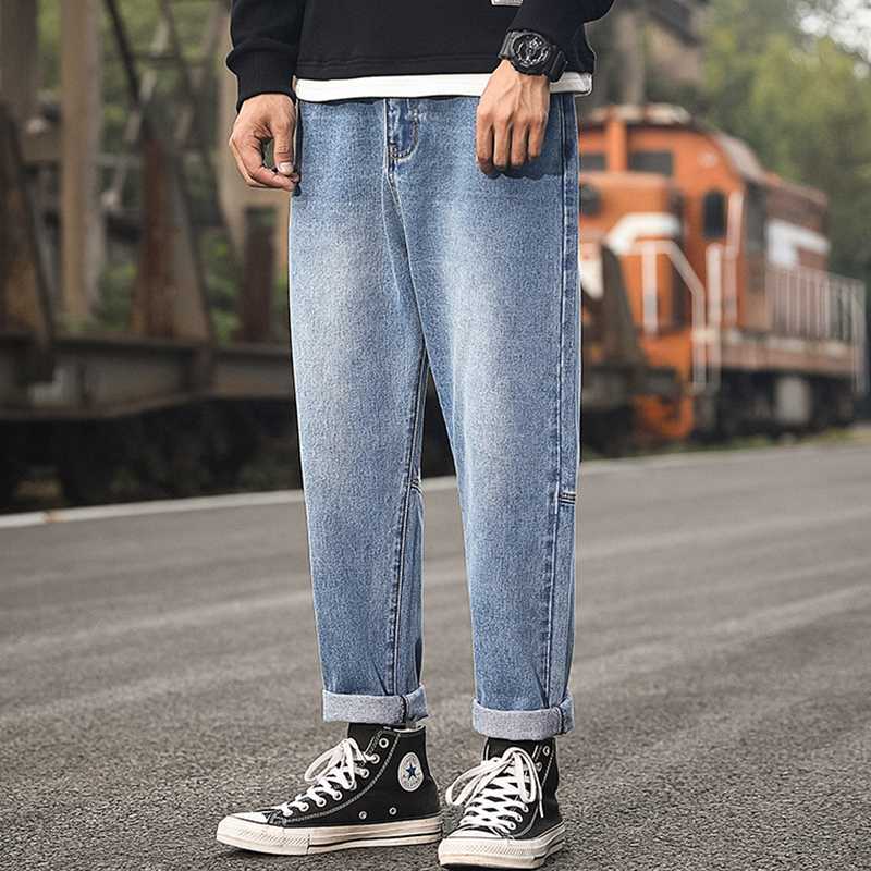 2020 AUTUMN Winter Men's HIP HOP LOOSE Stretch Baggy Jeans Trendy Denim Trouers, Usa size l8038 2
2020 AUTUMN Winter Men's HIP HOP LOOSE Stretch Baggy Jeans Trendy Denim Trouers, Usa size l8038 2