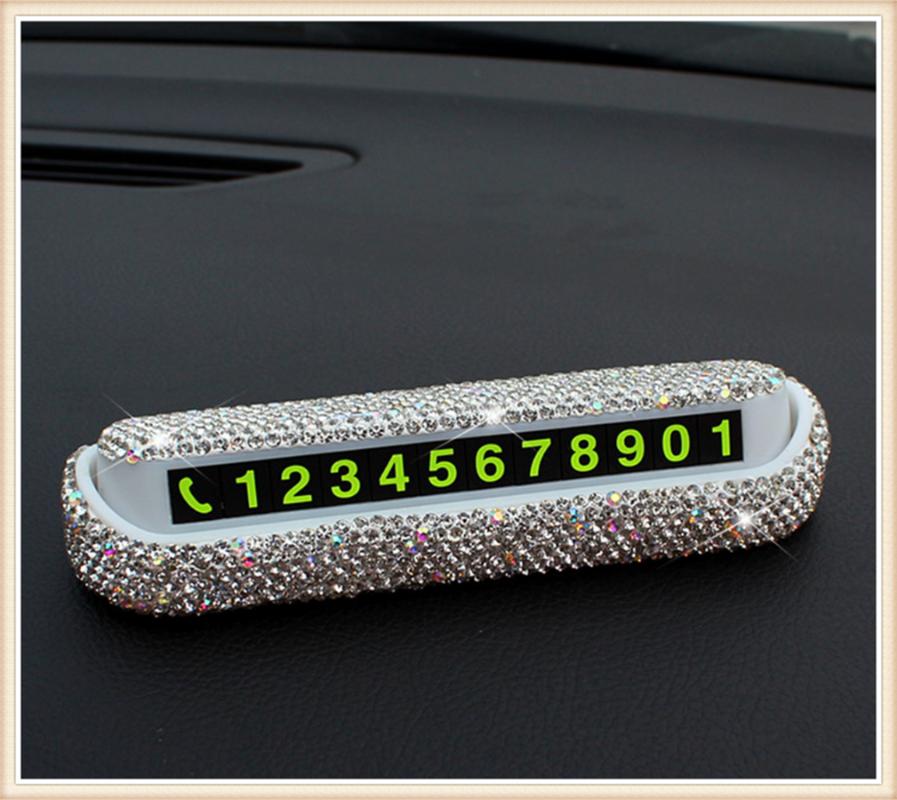 1pcs Car temporary parking card Diamond Phone number plate DIY for GL63 GL-Class G65 G550 G350 E300
1pcs Car temporary parking card Diamond Phone number plate DIY for GL63 GL-Class G65 G550 G350 E300