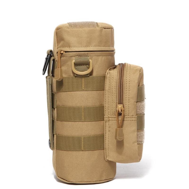 1Pcs 0.5-1L kettle Fashion Tactical System Water Bottle Bags Kettle Pouch For Climbing Hiking Sports Nylon Material, Black
1Pcs 0.5-1L kettle Fashion Tactical System Water Bottle Bags Kettle Pouch For Climbing Hiking Sports Nylon Material, Black