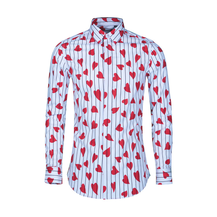 new arrival spring fashion men's shirts long sleeve print heart famous personality flowers high quality size L XL XXL XXXL 4XL, Black
new arrival spring fashion men's shirts long sleeve print heart famous personality flowers high quality size L XL XXL XXXL 4XL, Black