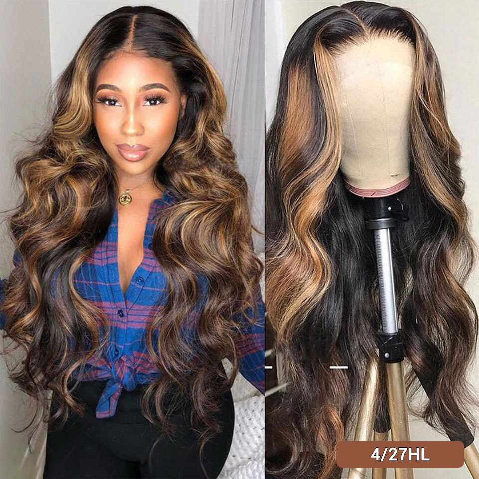Brazilian Body Wave 13x1 Lace Front Wigs Blue Red Pink 99j Colorful Remy Human Hair Lace Front Wigs Pre Plucked Human Hair Wigs