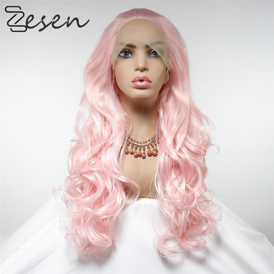Zesen Pink Synthetic Lace Front Wig Glueless Heat Resistant Fiber Hair Free Part Wigs for Women With Baby Hair Pre Plucked
Zesen Pink Synthetic Lace Front Wig Glueless Heat Resistant Fiber Hair Free Part Wigs for Women With Baby Hair Pre Plucked