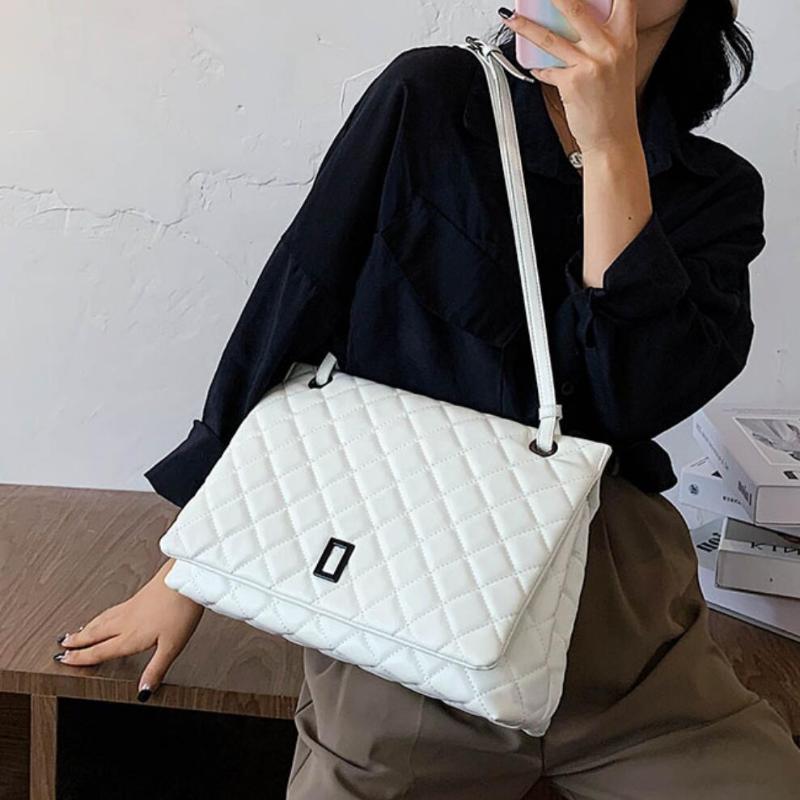 Lattice Large Tote bag 2020 Fashion New High quality PU Leather Women's Designer Handbag High capacity Shoulder Messenger Bag, 26 cm khaki
Lattice Large Tote bag 2020 Fashion New High quality PU Leather Women's Designer Handbag High capacity Shoulder Messenger Bag, 26 cm khaki