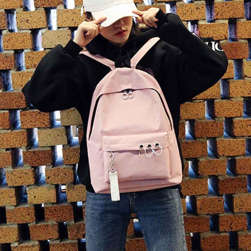 Student Teenagers Shoulder Bag Women Backpack Oxford Cloth Hiking School Travel Fashion Daily Ladies Casual Preppy Style, Grey
Student Teenagers Shoulder Bag Women Backpack Oxford Cloth Hiking School Travel Fashion Daily Ladies Casual Preppy Style, Grey