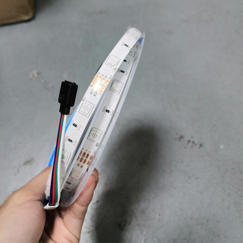 5050 RGB LED Strip Light DC12V 30LED/M 60led/M Flexible Tape Lamp Waterproof non-waterproof 5m Decoration R/G/B/W/WW