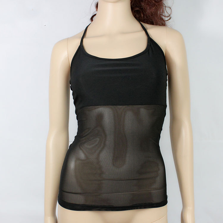 Stage Wear Sexy See Through Halter Mesh Adjustable Bodysuit Camis Transparent Belly Dance Bottom Tank Tops Candy Colors FX20, Beige
Stage Wear Sexy See Through Halter Mesh Adjustable Bodysuit Camis Transparent Belly Dance Bottom Tank Tops Candy Colors FX20, Beige