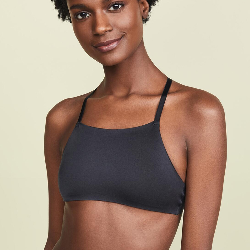 New Sexy Women Seamless Camisole Lovely Back Ladies Brassiere Ice Yarn Chest Female Wrapped Wear Proof Girls Crop Top Clothes, Black
New Sexy Women Seamless Camisole Lovely Back Ladies Brassiere Ice Yarn Chest Female Wrapped Wear Proof Girls Crop Top Clothes, Black