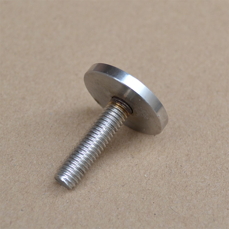 Hex socket M8 solid advertising nail decorative acrylic support screw billboard glass mirror set nail fasetner hardware