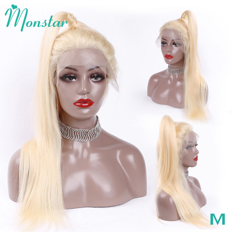Monstar 613 Full Lace Wig Remy Human Hair European Russian Blonde 8 - 26 inch Pre Plucked Straight Wigs for Women Free Shipping
Monstar 613 Full Lace Wig Remy Human Hair European Russian Blonde 8 - 26 inch Pre Plucked Straight Wigs for Women Free Shipping