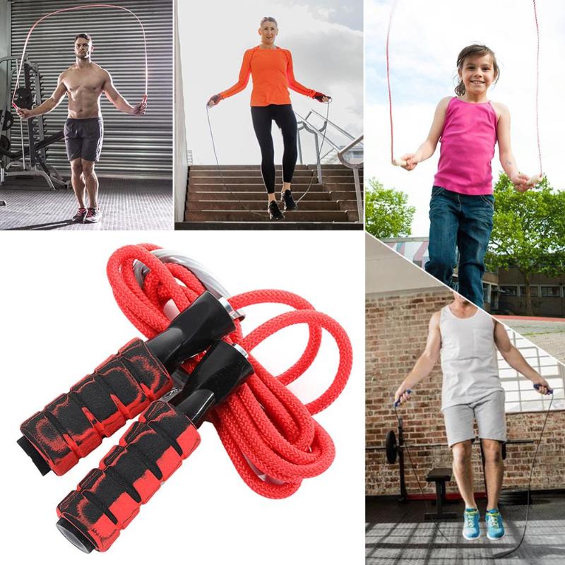 Adjustable Jumping Rope Training Bearing Skip Rope Speed Fitness Aerobic Jumping Exercise Workout Equipment Unisex Kids
Adjustable Jumping Rope Training Bearing Skip Rope Speed Fitness Aerobic Jumping Exercise Workout Equipment Unisex Kids