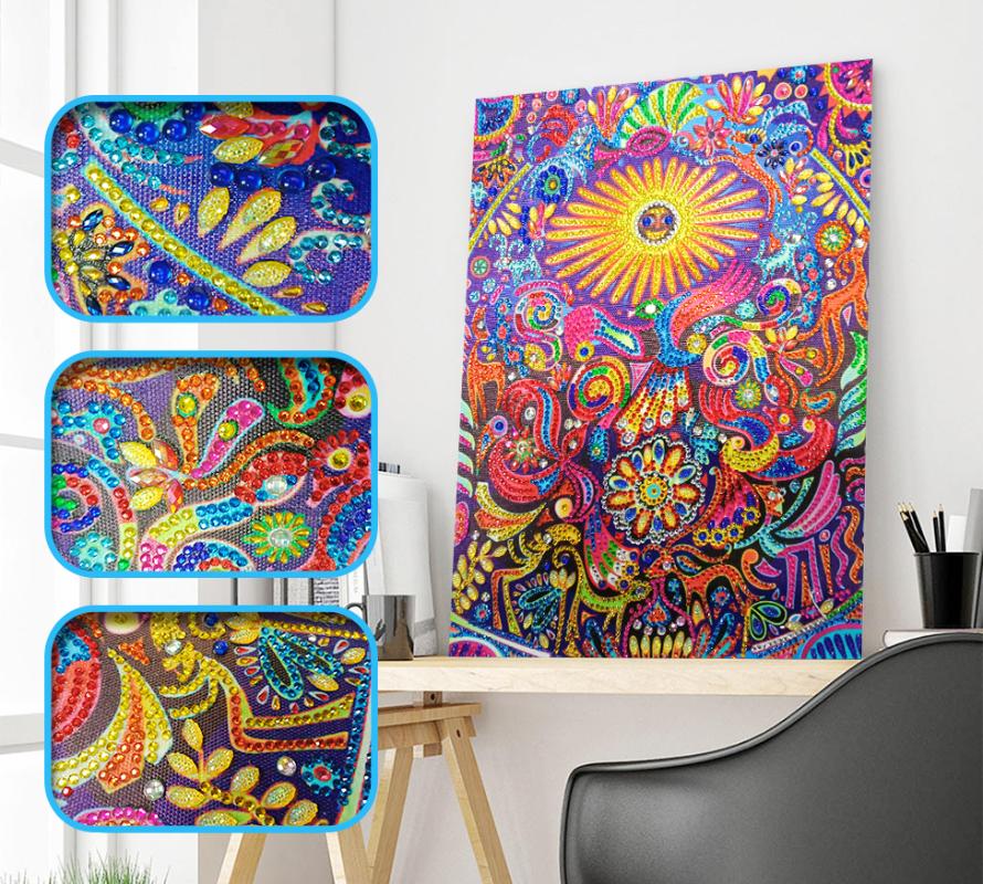 5D Flower Diamond Painting Special Shaped DIY Partial Drilled Floral Picture Diamond Embroidery Home Decor Handmade Art Crafts
5D Flower Diamond Painting Special Shaped DIY Partial Drilled Floral Picture Diamond Embroidery Home Decor Handmade Art Crafts