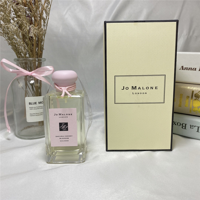Famous Jo Malone London perfume 100ML SAKURA CHERRY BLOSSOM Cologne perfumes fragrances for men women
Famous Jo Malone London perfume 100ML SAKURA CHERRY BLOSSOM Cologne perfumes fragrances for men women