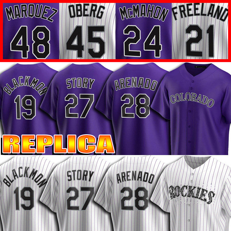 28 Nolan Arenado Jersey 19 Charlie Blackmon Jerseys 27 Ryan McMahon German Marquez David Dahl Yency Almonte Custom Baseball Jersey, Blue;black
28 Nolan Arenado Jersey 19 Charlie Blackmon Jerseys 27 Ryan McMahon German Marquez David Dahl Yency Almonte Custom Baseball Jersey, Blue;black
